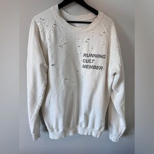 Satisfy Cult Moth Eaten Crew Sweat